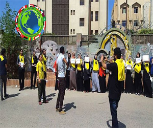   مصر اليوم - احتجاجات في جامعة دمياط للمطالبة بعودة مرسي