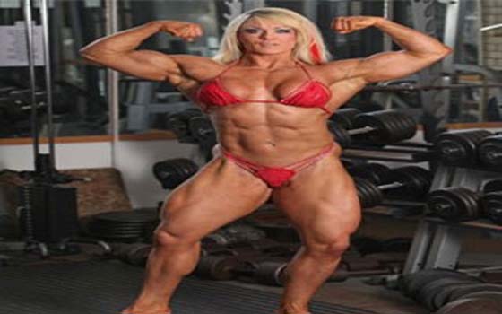 مصر اليوم - شابه تتحول إلى بطلة في كمال الأجسام