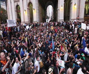   مصر اليوم - تظاهرة ضد النظام الإيراني أمام مقر الأمم المتحدة في نيويورك