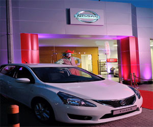 مصر اليوم - حفل اطلاق سيارة نيسان تيدا الجديدة في لبنان