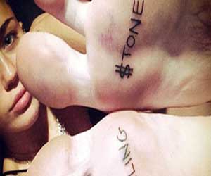 مصر اليوم - مايلي سايرس تضع قدميها على Instagram