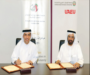   مصر اليوم - خليفة الإنسانية وجامعة الإمارات توقعان اتفاقية لدعم الطلبة المعسرين