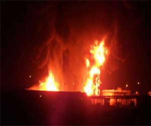   مصر اليوم - إصابة 20 مواطن في حريق في مخزن للوقود في الدقهلية