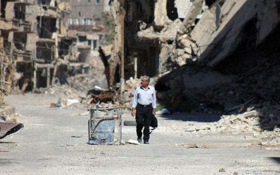   مصر اليوم - الحر ينفي سيطرته على درعا البلد ومداهمات في حماة واشتباكات في إدلب