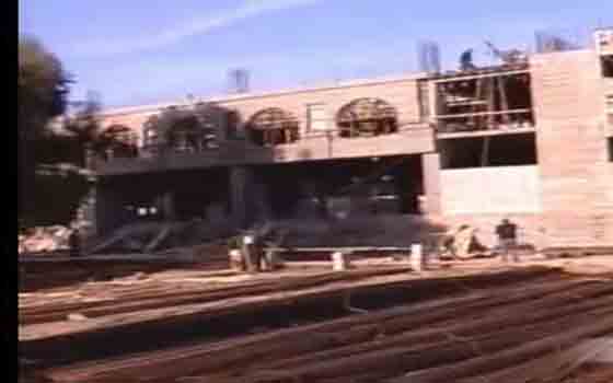 مصر اليوم - الاعمال في كلية الحسن الثاني في غزة تتقدم بوتيرة جيدة حسب الجدول الزمني