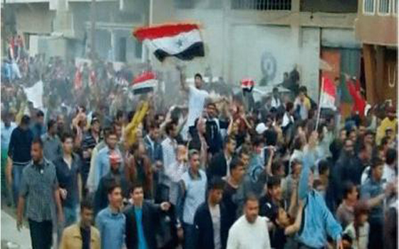   مصر اليوم - تظاهرات في جمعة شكراً تركيا والأسد يؤكد أن تركيا ستدفع ثمنا باهظا