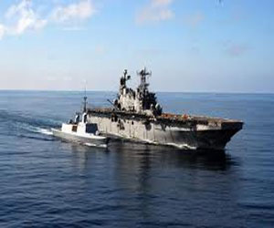   مصر اليوم - ميناء سفاجا البحري يستقبل سفينة حربية روسية