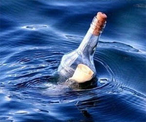   مصر اليوم - رسالة في زجاجة تبحر من كاليفورنيا إلى جزيرة غوام