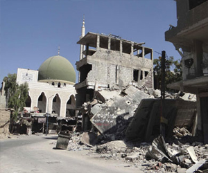   مصر اليوم - قصف سوري على دمشق ودير الزور وسفيرة حلب