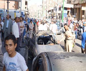 مصر اليوم - حريق يلتهم سيارتين ومحل مجوهرات في أسيوط