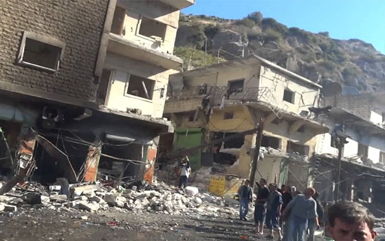   مصر اليوم - 60 قتيلاً إثر انفجار دركوش والمعارضة تبدأ معركة جديدة في دير الزور