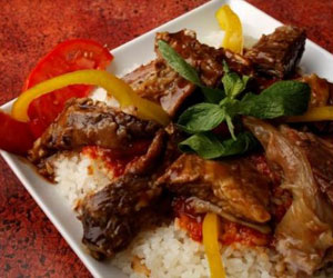   مصر اليوم - فتة باللحمة الضاني