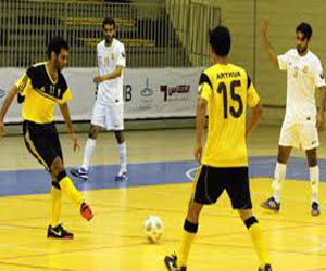   مصر اليوم - الخور والريان والعربي وقطر في المربع الذهبي لكأس الصالات