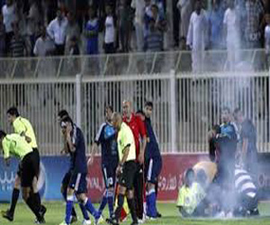   مصر اليوم - شغب بعد نهاية سما السرحان وبلعما في الدوري الأردني
