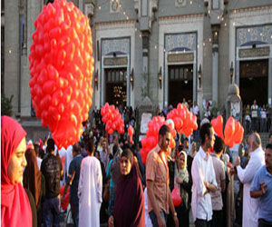   مصر اليوم - زحّام الحدائق والمتنزّهات في دمياط في ثالث أيّام العيد