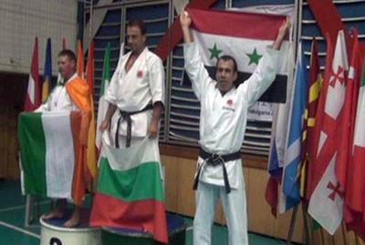   مصر اليوم - السّوري أسامة عزام يتوّج بفضية العالم للكاراتيه