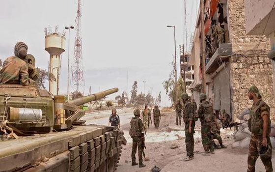   مصر اليوم - اشتباكات متفرقة في سورية واستشهاد ضابط منشق في محافظة درعا