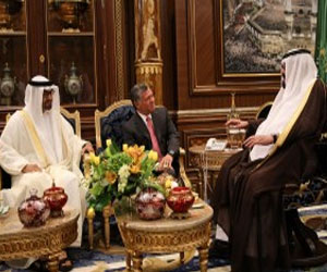   مصر اليوم - الملك عبد الله الثاني يعقد مباحثات مع خادم الحرمين وولي عهد أبو ظبي