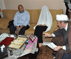   مصر اليوم - بشير تزوج حوراء عبر Skype بين لبنان و الولايات المتحدة