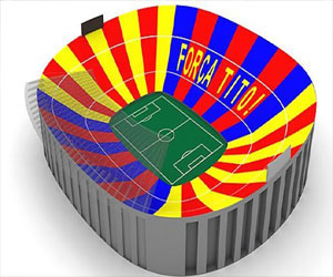   مصر اليوم - مدرجات برشلونة تُكرّم فيلانوفا في مباراة ريال مدريد