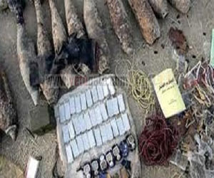   مصر اليوم - ضبط 4 عناصر تكفيرية ومخزن للمتفجرات في شمال سيناء