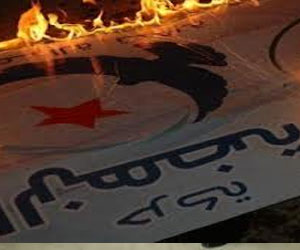   مصر اليوم - حرق مقر حركة النهضة في مدينة الكاف التونسية