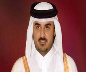   مصر اليوم - أمير قطر يبحث الأزمة السُّورية مع الأخضر الإبراهيمي