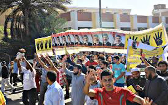   مصر اليوم - مسيرات الإخوان في القاهرة والجيزة تعتدي على الممتلكات العامة والخاصة