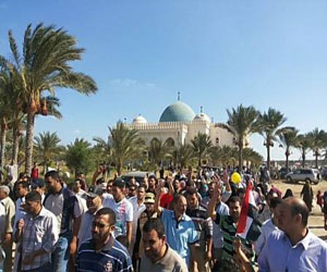   مصر اليوم - 4 مسيرات في دمياط تأييدًا لمرسي ومناوشات مع مؤيدي السيسي