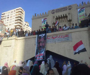   مصر اليوم - مسيرتان لإخوان الإسكندريَّة للمطالبة بعودة مرسي للحكم