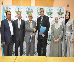   مصر اليوم - جامعة الزرقاء تبرم اتفاقية مع بوابة الرابية للإستشارات التعليمية