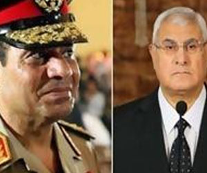   مصر اليوم - منصور والسيسي يفتتحان عددًا من مشروعات تطوير الطرق التي نفذتها القوات المسلحة