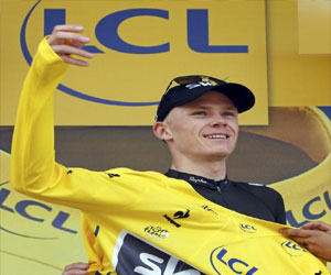 مصر اليوم - البريطاني فروم يفوز بجائزة الدراجة الذهبية