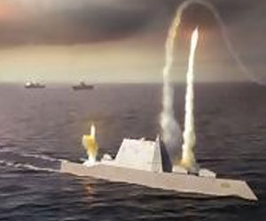   مصر اليوم - البحرية الأمريكية تطلق مدمرة شبح فائقة لا ترصدها أجهزة الرادار