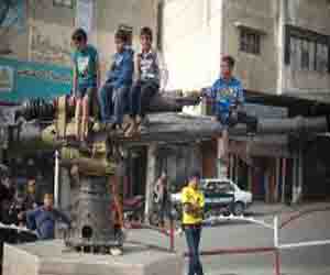   مصر اليوم - صيادون يعثرون على مدفع صنع قبل مائة عام قرب غزة