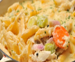   مصر اليوم - مكرونة مع سمك فيليه بالبشاميل