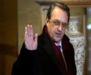   مصر اليوم - بوغدانوف:روسيا تعتزم رعاية لـقـاء بين السلطات السورية وممثلي المعارضة