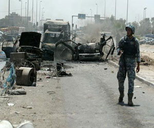   مصر اليوم - مقتل وإصابة خمسة جنود في انفجار شمالي بغداد