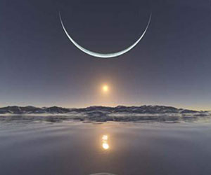   مصر اليوم - الأثنين الشمس تغازل قمر السنة الهجرية الجديدة يوم ميلادة