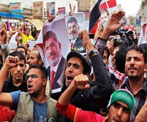   مصر اليوم - رصد أعداد محدودة من مؤيدي مرسي أمام أكاديمية الشرطة