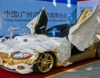 مصر اليوم - شركة صينية تعرض بي إم دبليو زد 4 على شكل تنين