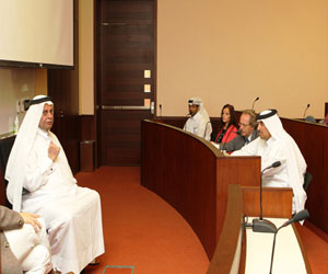   مصر اليوم - العطية يلقي محاضرة في جامعة جورج تاون حول الجمهورية اللبنانية بين الماضي والحاضر