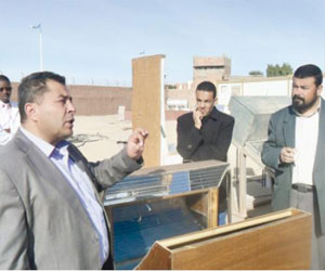 مصر اليوم - بحث إستخدام الطاقة الشمسية المركزة للإنتاج الثلاثي للكهرباء والمياه