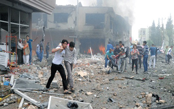   مصر اليوم - سقوط قذيفتَيْ هاون على الزاهرة الجديدة والحجاز وإصابة 4 أطفال بجراح