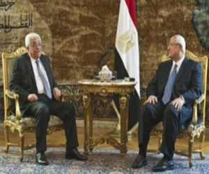   مصر اليوم - منصور يلتقي عباس للتأكيد على عمق العلاقات المصرية الفلسطينية