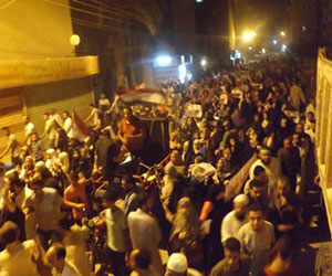   مصر اليوم - إصابة مواطن في تظاهرات الإخوان في الفيوم