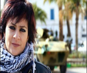   مصر اليوم - الفنانة الفلسطينية ريم بنا تتسلم جائزة مؤسسة ابن رشد للفكر الحر