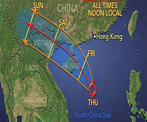   مصر اليوم - فيتنام تجلي 600 ألف شخص قبل وصول الإعصار هايان أراضيها