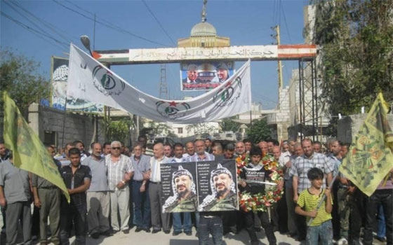   مصر اليوم - الفلسطينيون يُحيون الذكرى التاسعة لرحيل الرئيس الشهيد ياسر عرفات