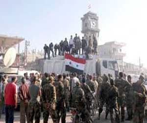   مصر اليوم - المعارضة السورية تدعو للحشد أمام القوات الحكومية في حلب